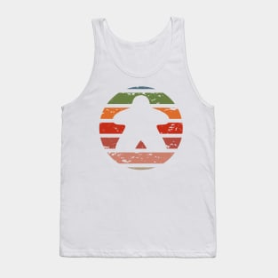 Retro Board Game Meeple Tank Top